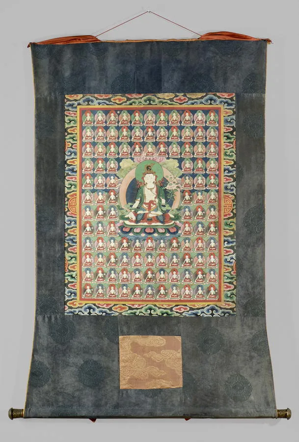 Thangka Târâ blanche