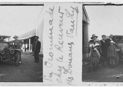En promenade chez le receveur des Douane Van Ly, s. d.