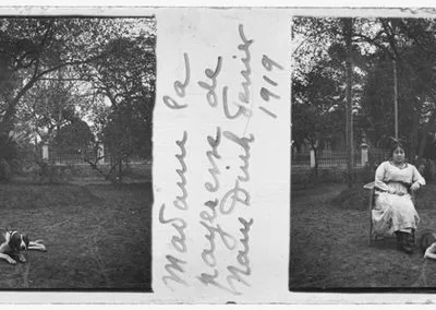 Madame la payeresse de Nam Dinh, février 1919