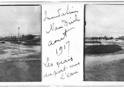 Inondations de Nam Dinh, août 1917
