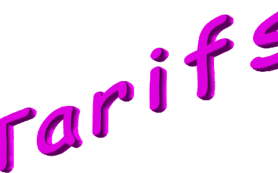 Attention ! Nouveaux tarifs !