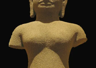 Bouddha Khmer Fond Noir