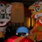 Célébration du nouvel an chinois, année du dragon de bois